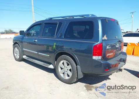 2014 Nissan Armada Platinum z USA, uszkodzony, nr VIN 5N1BA0NE3EN608112